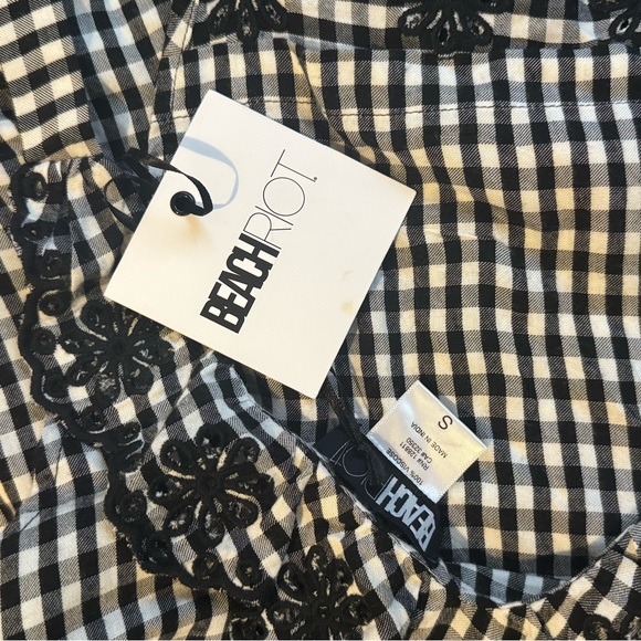 Beach Riot Checkered Overalls - Picture 4 of 4